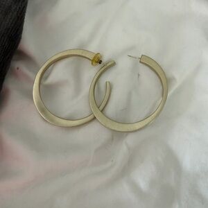 Kendra Scott large Gold Hoop Earrings